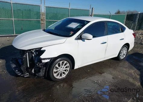2019 Nissan Sentra Sv из США, поврежденный, VIN 3N1AB7AP9KY378932